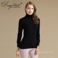 Inner Mongolian Oem Black Color Flat Knitted Sweater, Plain Pullover Sweater On Alibaba Sales